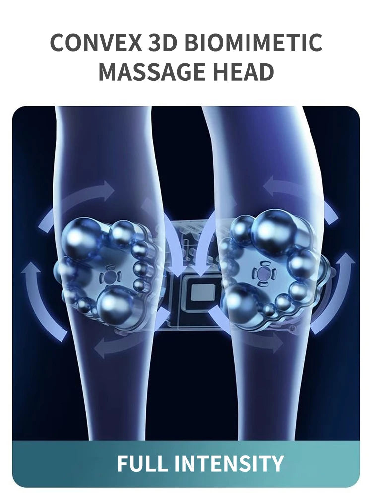 Super Big Electric Foot Leg Massager Deep Tissue Shiatsu Kneading Relax Heated Roller Calf Relieve Stress Care Foot Machine Tool