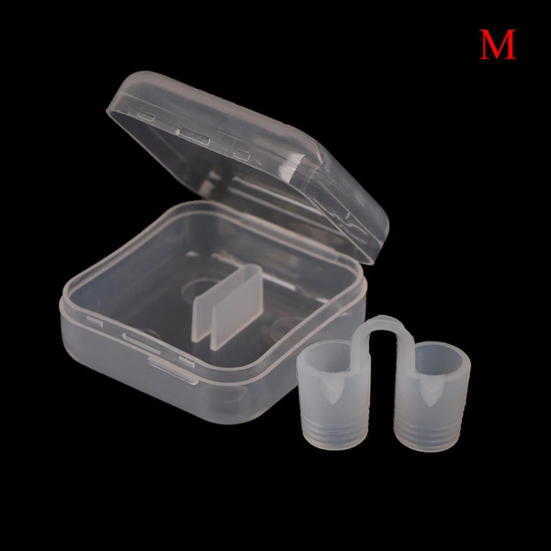 1Pcs S/M/L/XL Silicone Stop Snoring Cones Breathe Easy Congestion Nasal Dilator Aid Anti Snore Nose Nasal