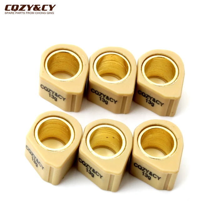 Racing Variator Roller Weights 21x17mm 9g 11.5g 13g 14g For Aprilia Atlantic 125 200 250 300ie Carnaby 250ie Sport City 200cc