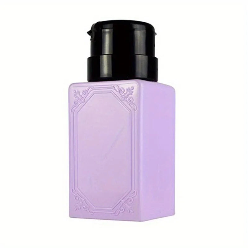 200ml Empty Pump Dispenser Liquid UV Gel Polish Nail Art Polish Clean Bottle Polish Cleanser Remover Bottle
