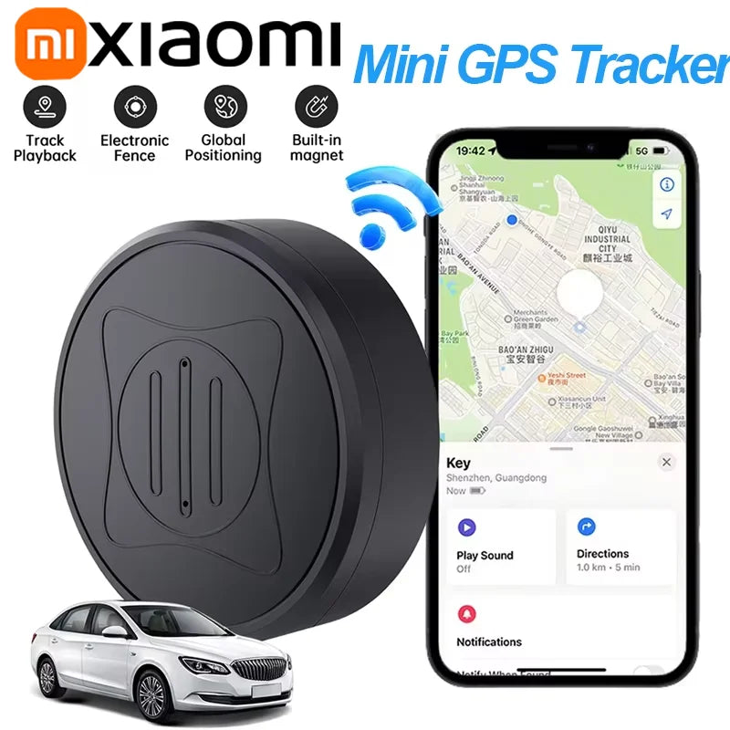 Xiaomi GPS Tracker Strong Magnetic Car Anti-Lost Device Pet Kids Bag racking For IOS  Android Smart Finder Locator Accessories