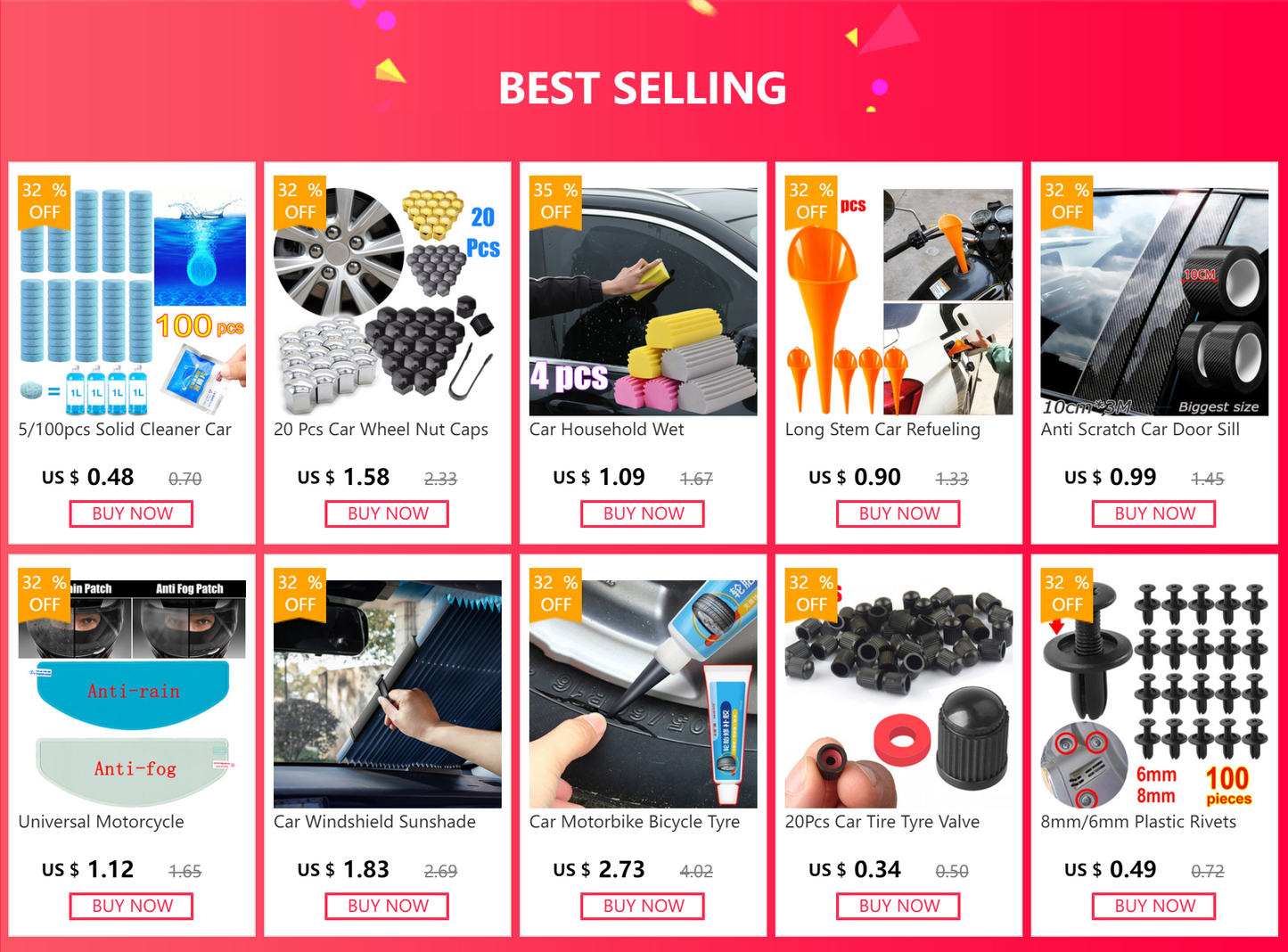 Car Interior Cleaning Brushes Tool Dashboard Air Outlet Duster Bristles Brushes Portable Clean Detailing Brush Auto Accessories