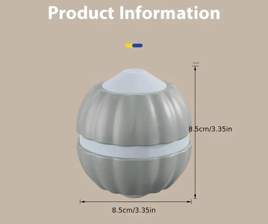 Smart Dog Toys Ball Electronic Interactive Cat Toy Pet Jump and Rolling Ball USB Automatic Moving Bouncing for Large Medium Dogs