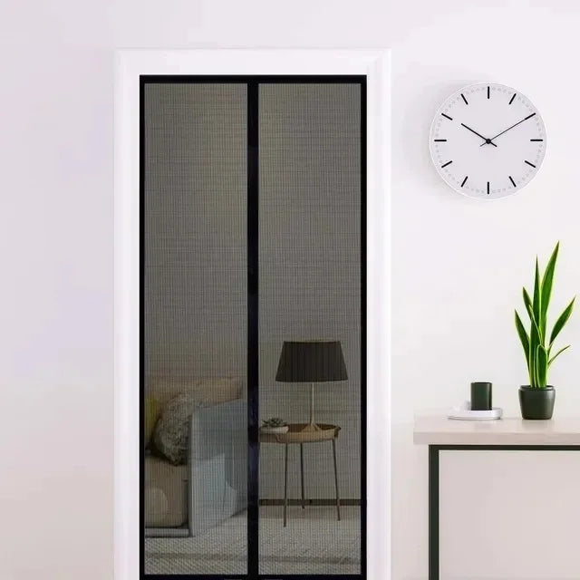 Anti Mosquito Magnetic Door Screen Invisible Mesh Curtain No Punching Auto Closing Insect Fly Bug Protector for Bedroom Entry