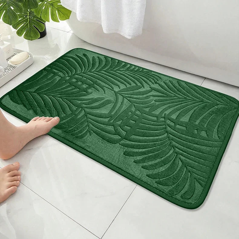 Absorbent Non-slip Bathroom Rug Memory Cotton Bathrooms Floor Rugs Bath Mat Living Room Bedroom Kitchen Home Carpet