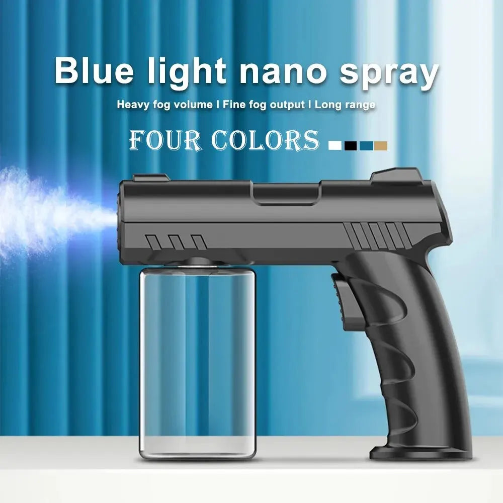 280ml USB Nano Blue Light Steam Spray Disinfection Gun Garden House NEW StyleWireless Electric Sanitizer Barber Sprayer Bottle