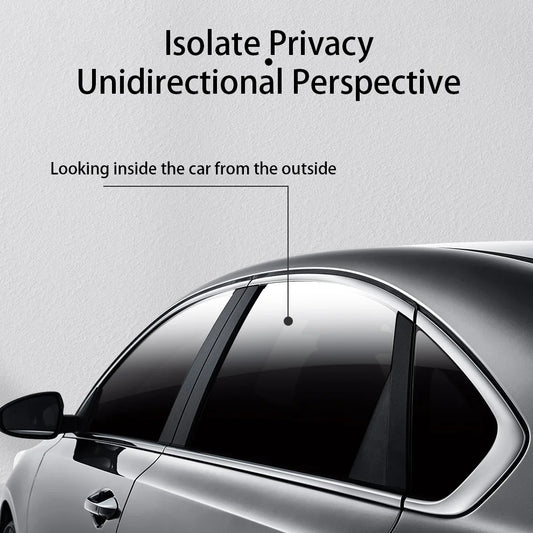 50cmx3/6m Car Window Privacy Tint Film Auto Vinyl Anti Look Dark Glass Foils Sticker Summer Solar UV Films Protector Accessories