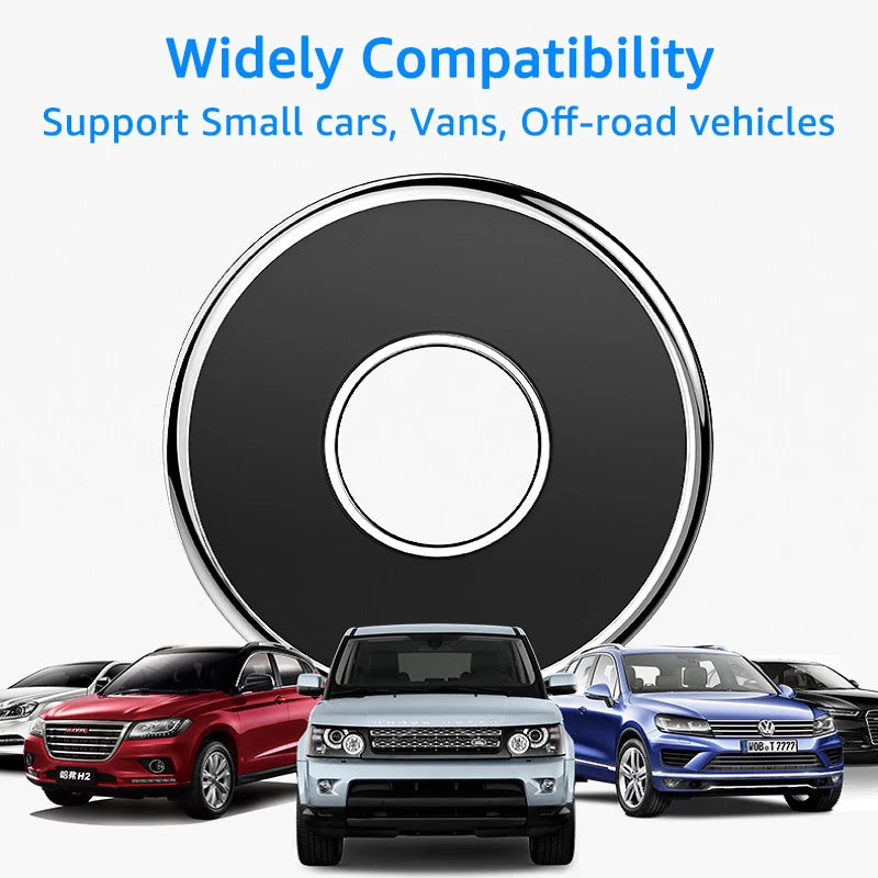 Universal Magnetic Car Phone Holder Stand Round Magnet Car Mount Bracket GPS Smartphone Mobile Support In Car Bracket for IPhone