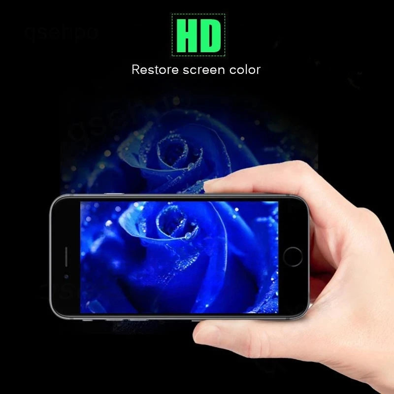3Pcs Privacy Screen Protector For iPhone 6 6s 7 8 Plus SE2020 SE2022 Anti-Spy Tempered Glass