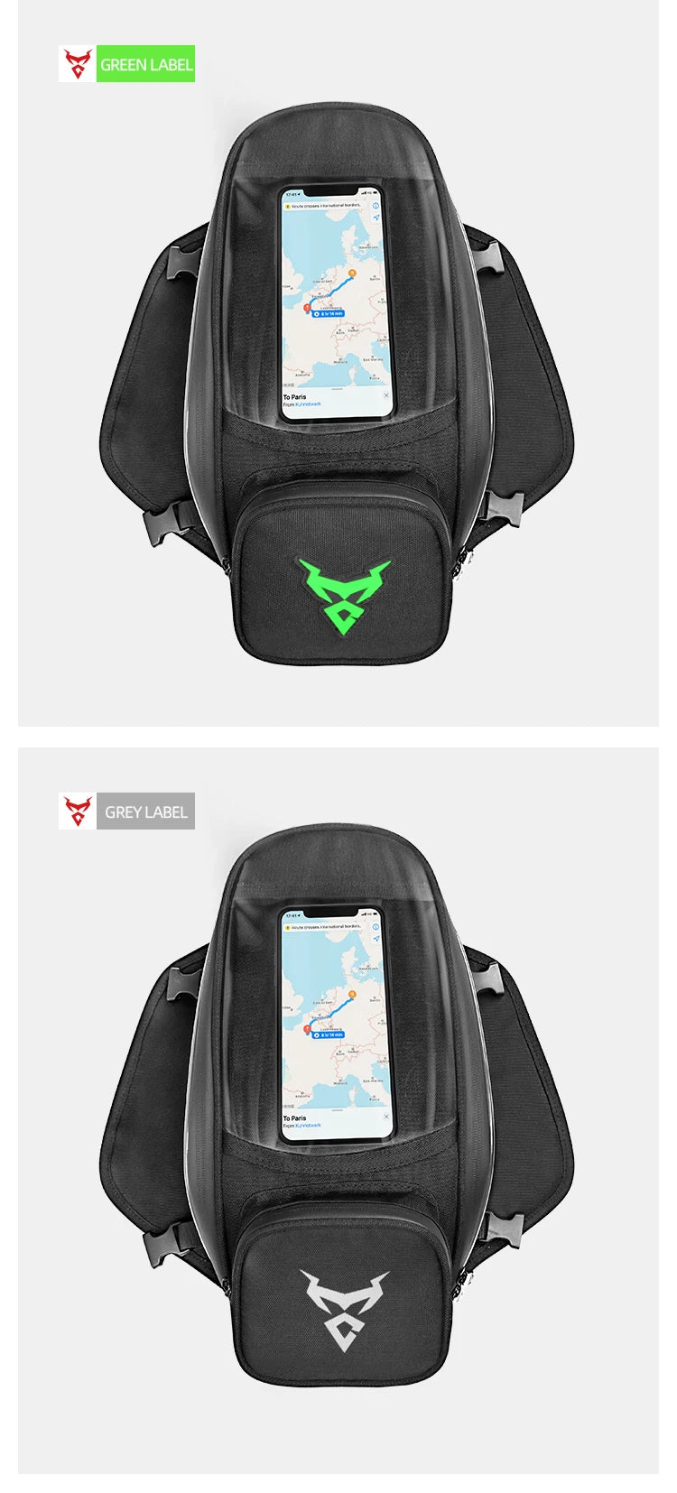 Waterproof Magnetic Motorcycle oil Fuel Tank Bag Navigation Universal Motorbike Riding Cycling Tool Backpack Portable