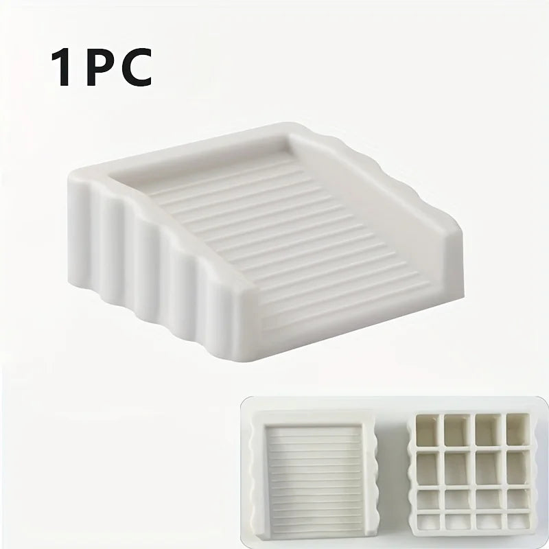 1pcs Door Stoppers - Non-Slip Rubber Wedge Door Stoppers ,Durable Plastic Anti-Collision Safety Holders for Under-Door Draft