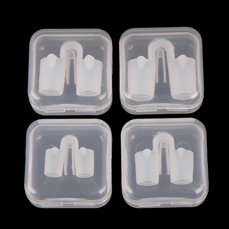 1Pcs S/M/L/XL Silicone Stop Snoring Cones Breathe Easy Congestion Nasal Dilator Aid Anti Snore Nose Nasal
