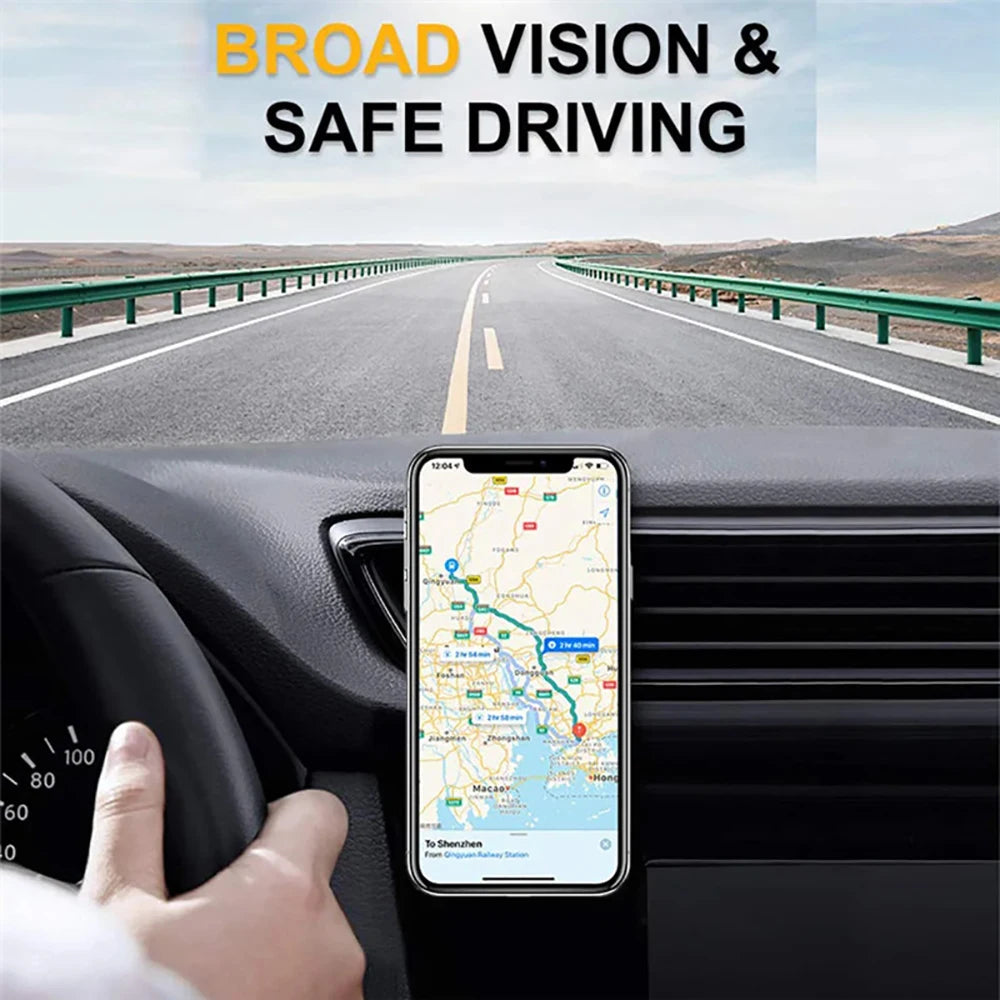 Universal Magnetic Phone Holder Car Mount With Car Air Vent Clip Cellphone Mount Phone Bracket 360 Degree Adjustable Smart Phone