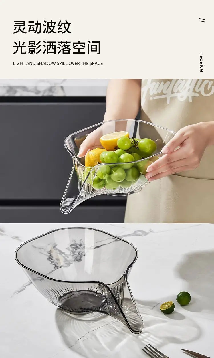 Multi-functional Drain Basket Sink Kitchen Sink Strainer Basket Strainer Sink Washing Basket Home Organizer Drain Fruit Strainer
