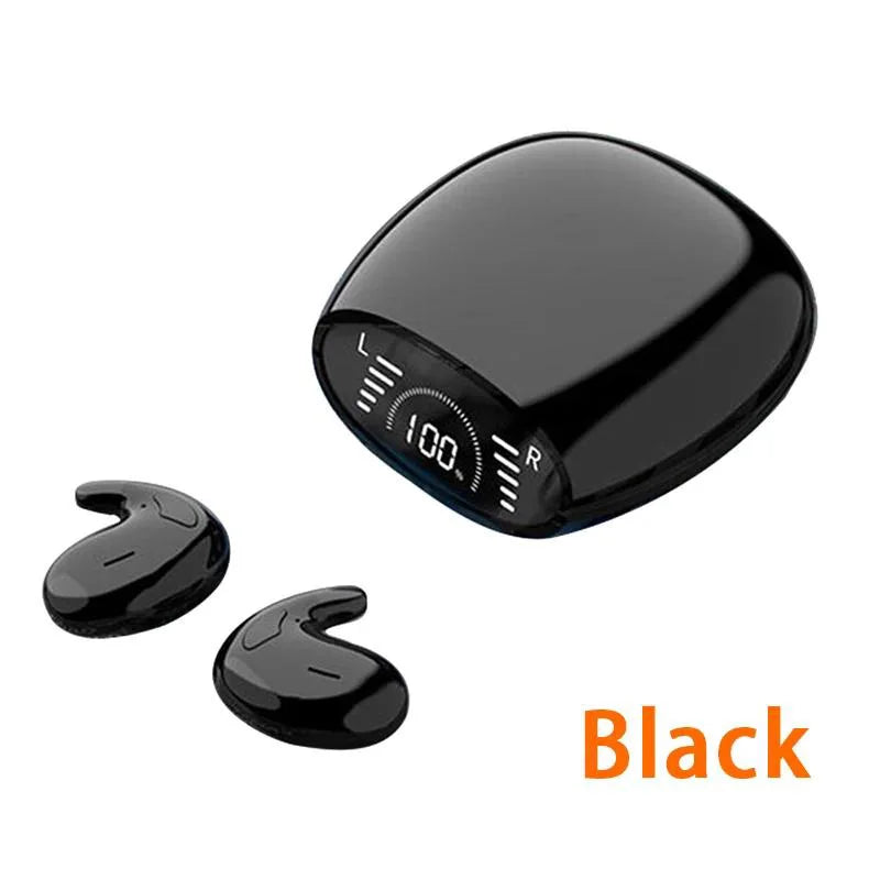 Sleep Invisible Headset Noise Cancelling Wireless Headsets Waterproof Sports Stereo With Mic Bluetooth Earohone