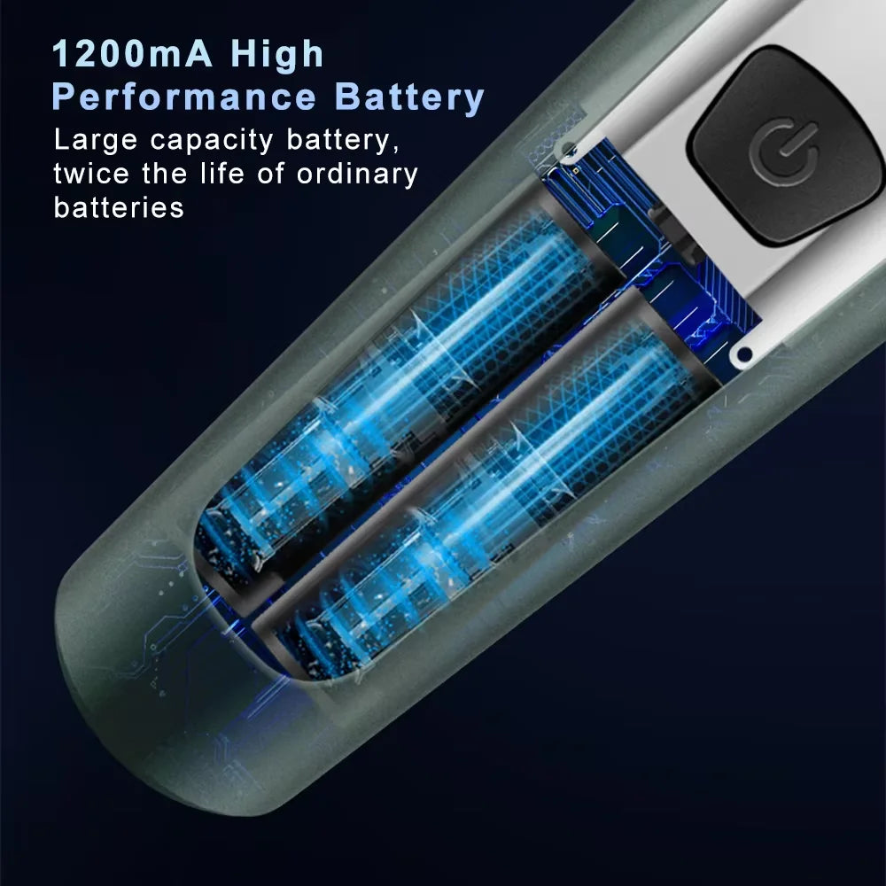 Electric shaver Blade Washable Easy-To-Detach Blade Comfortable Grip Fashionable Design Efficient Shaving Men's Shaver Gift