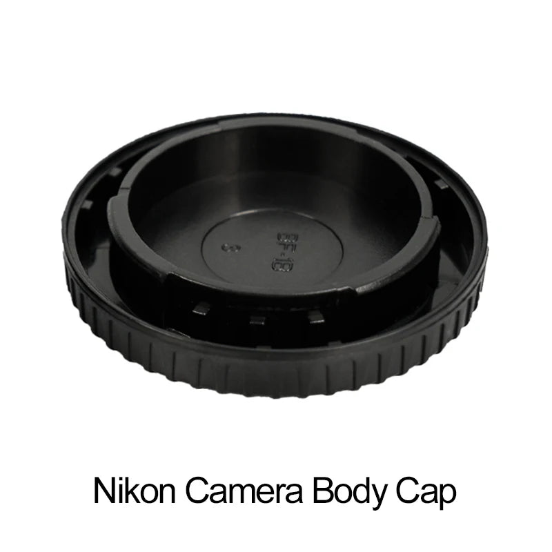 Camera Lens Cap for Nikon F Mount SLR Camera Body Cap Lens Rear Cap D800 D850 D910 D7200 D7300 D7500  D810 D5200