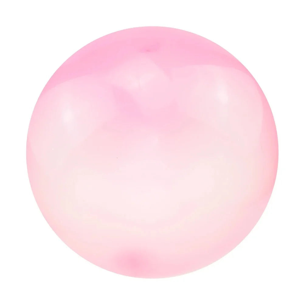 Kids Blow Up Balloon Toy Children Outdoor Soft Air Water Filled Bubble Ball Fun Party Game Summer Gift Inflatable Elastic Ball