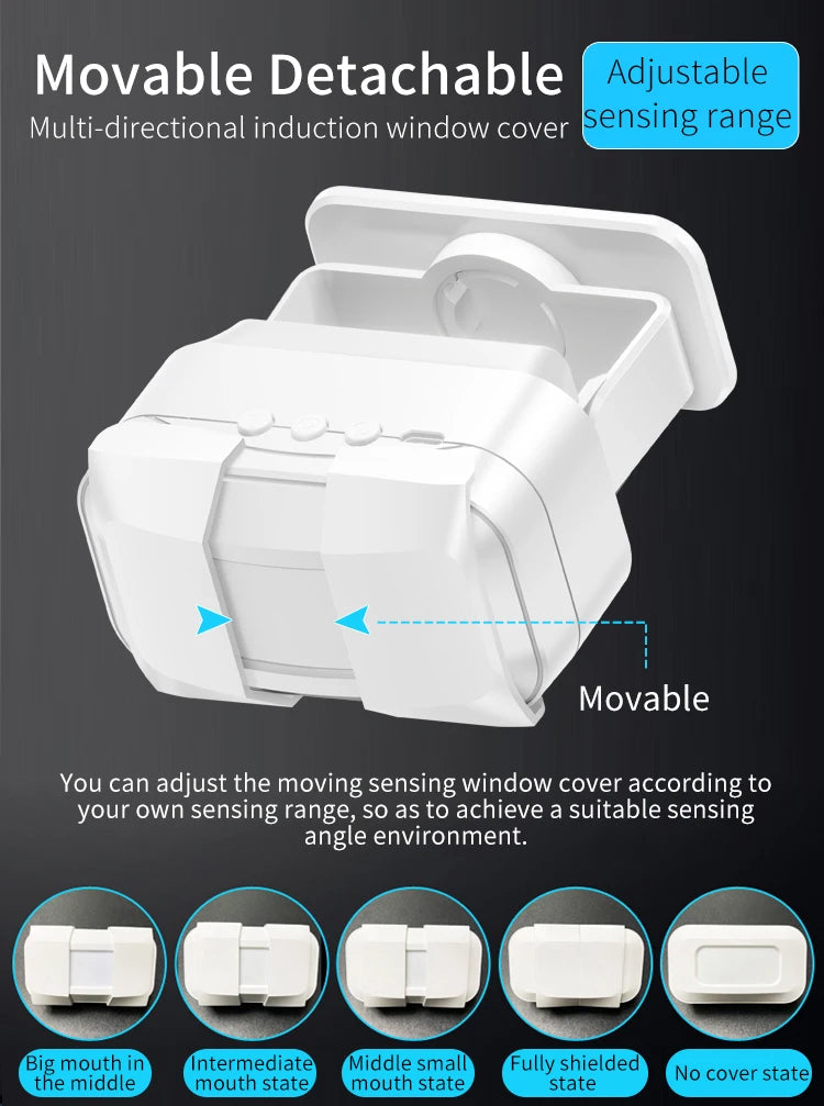 Wireless Guest Welcome Chime Alarm Door Bell PIR Motion Sneosr for Shop Company Entry Security Protection Smart Doorbell
