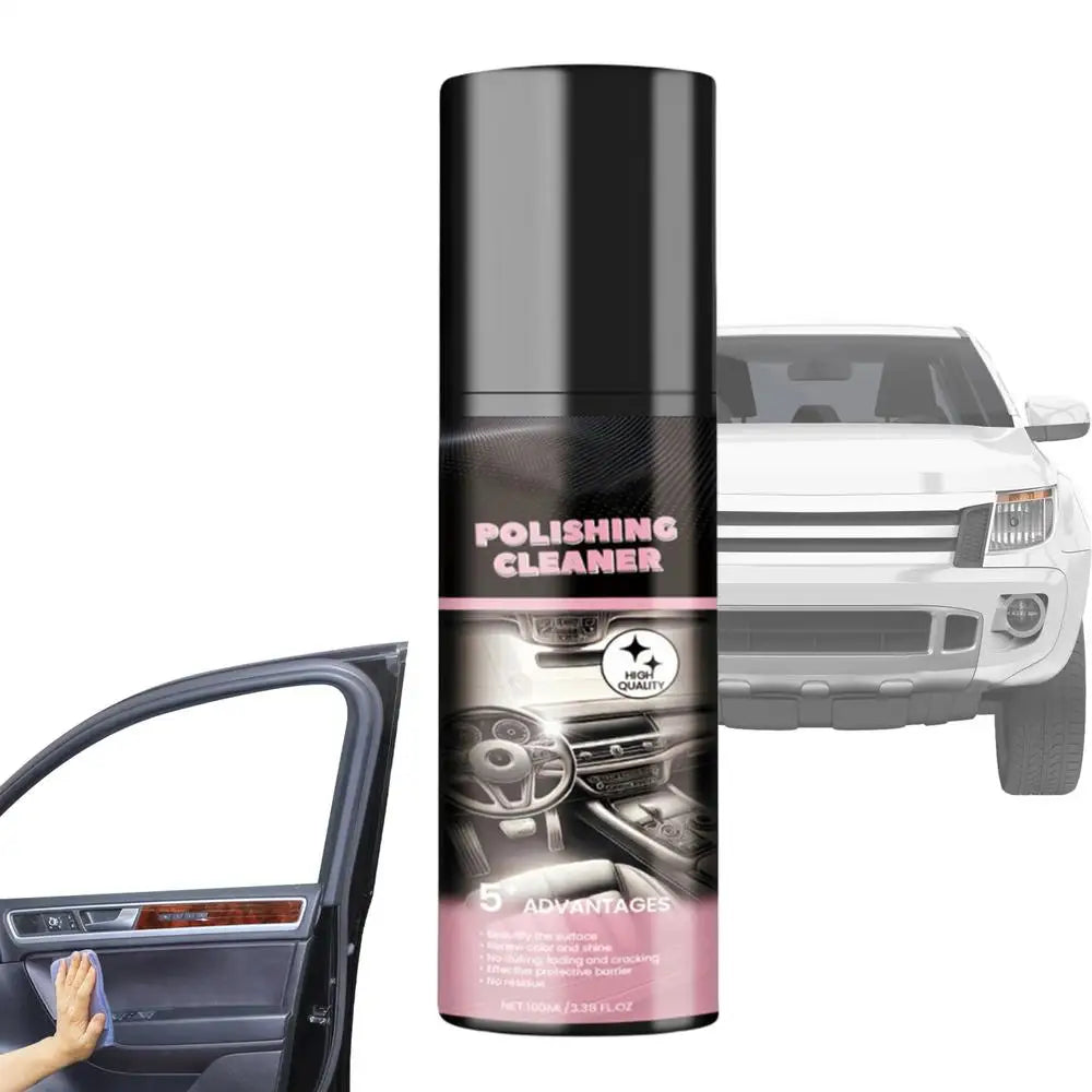 100ml Auto Interior Polish Car Shine Cleaner Interior Detailer Spray Protective Color Fading Repair Car Care Detailing Spray