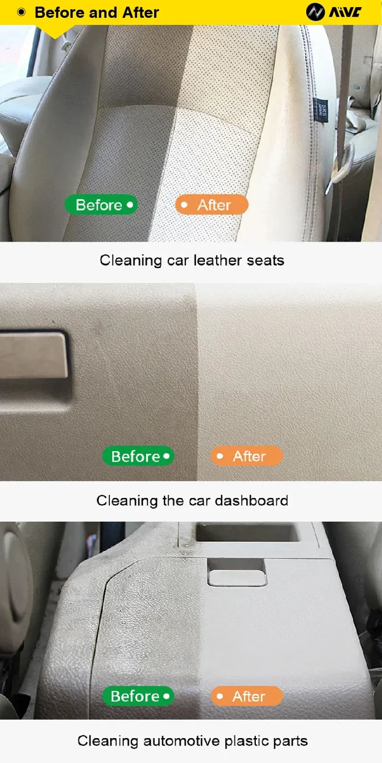 Car foam cleaner  Interior Stain Removal  Multifunctional leather seat roof fabric cleaning Spray Maintenance Wash Car