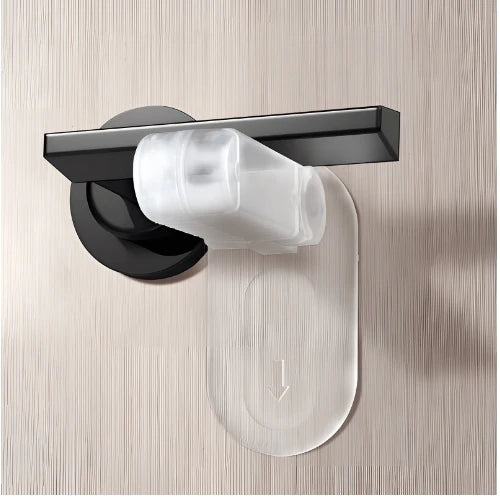 Door Lever Lock Universal Anti-open Handle Child Baby Safety Locks Punch-free Multifunction Hidden Button Buckle Safety Lock