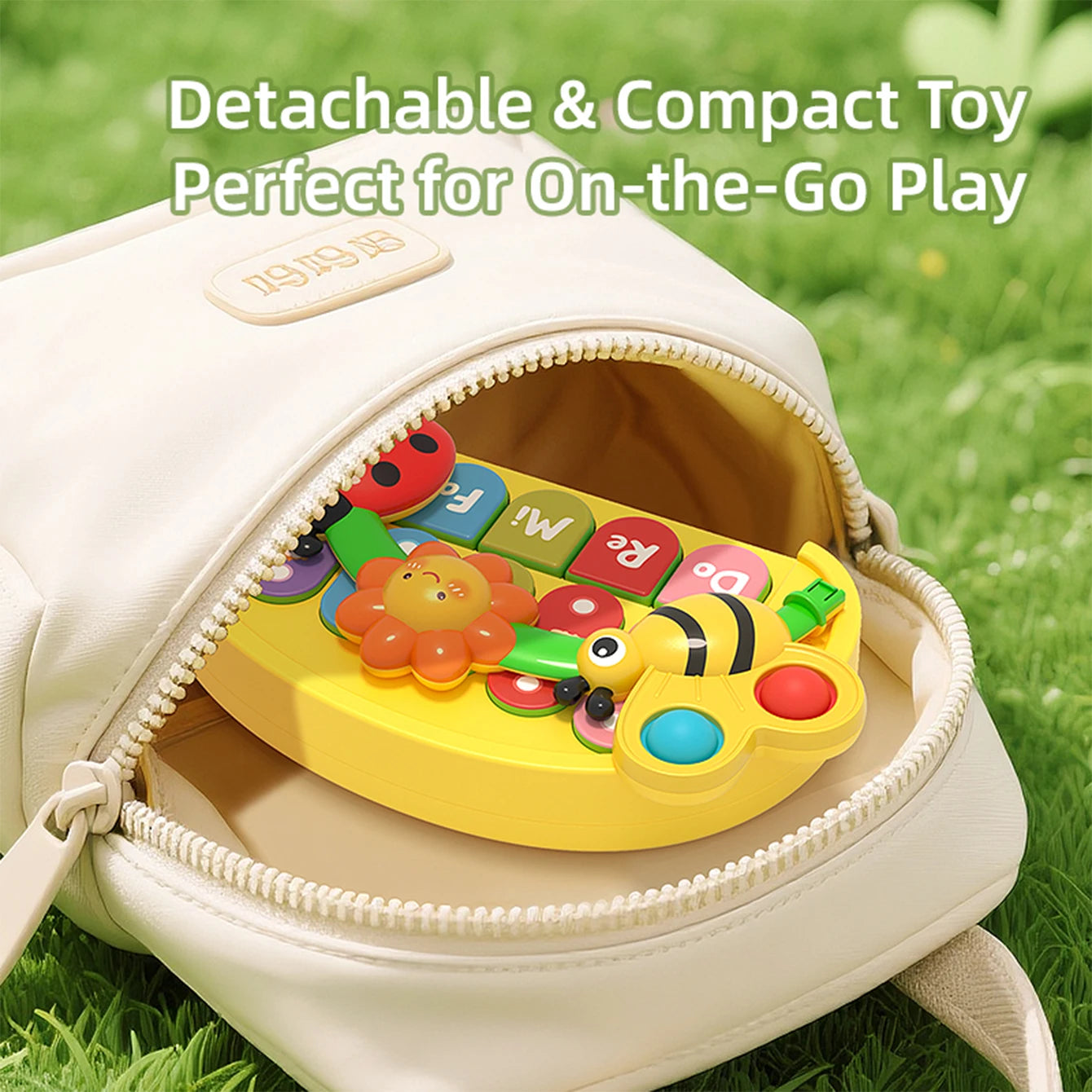 Baby Colorful Insect Musical Instrument - Baby Early Education Smart Electronic Piano Toy for Boys and Girls