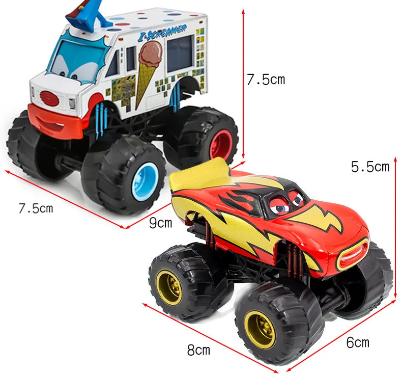 Pixar Cars 2 3 Wrestler Mater And Lightning Mcqueen Racing Series Metal Alloy Vehicle Toys For Kids High Legged Collectible Gift