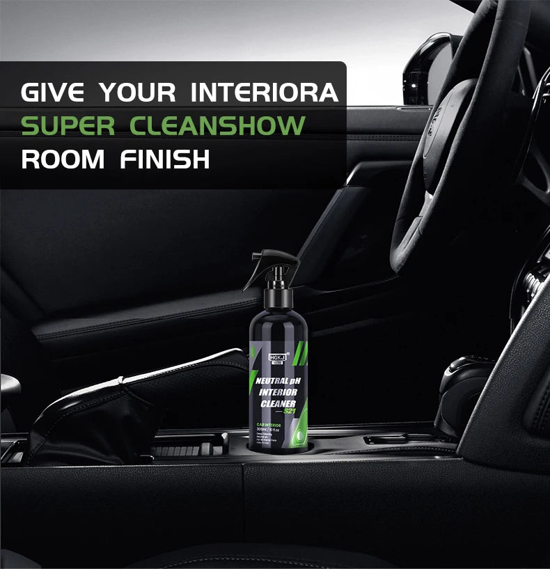 Car Interior Cleaner Agent Ceiling Cleaner Leather Flannel Woven Fabric Water Free Multipurpose Auto Dash Cleaning Spray S21
