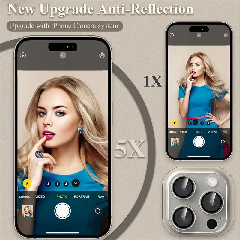 Mobile Phone Camera Lens Protector for IPhone 17 Air 16 15 14 13 Pro Max 12 Mini Plus IPhone16 IPhone17 Lense Cover Accessories