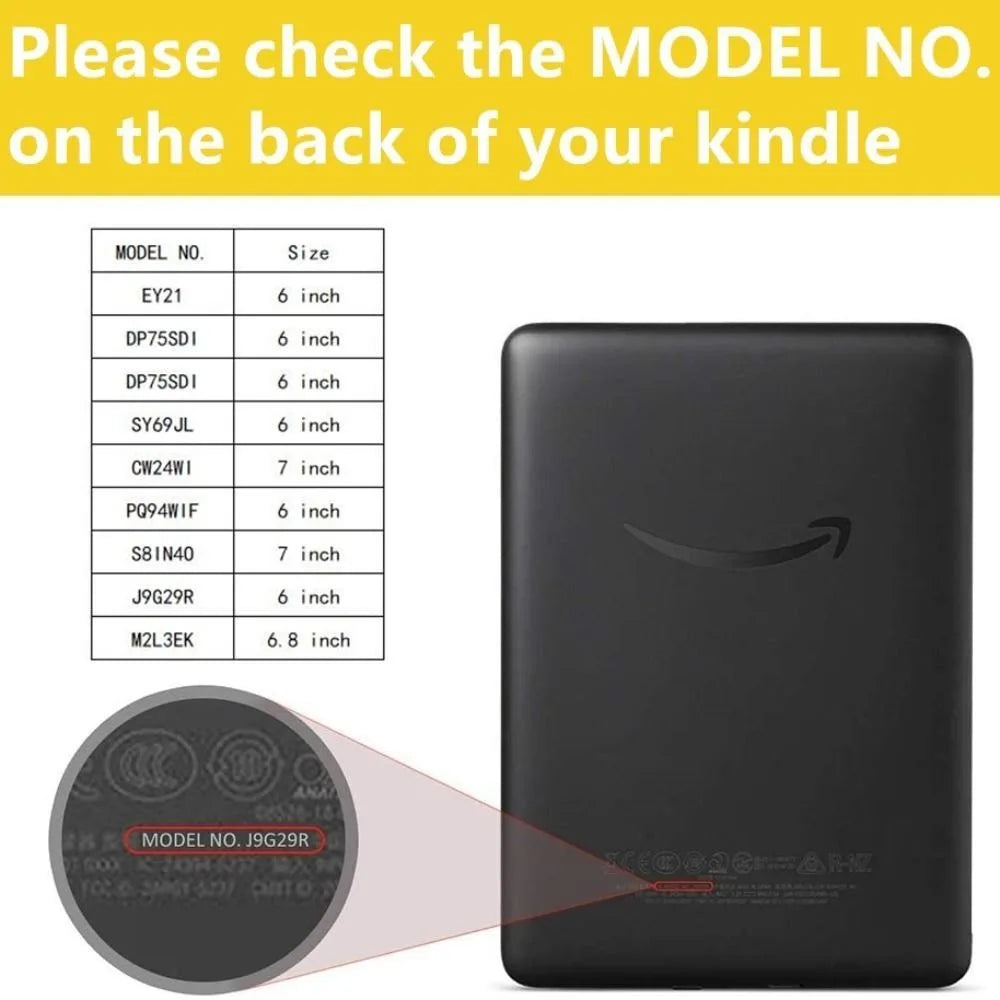 6-7inch e-Reader Sleeve for Kindle/Boox/Kobo Carrying Case Digital Protective Pouch 11th Gen Paperwhite Cover Tablet Storage Bag