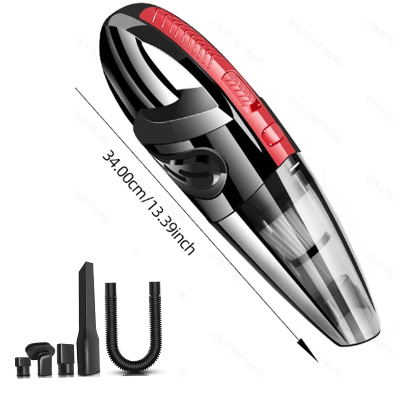 Wireless Vacuum Cleaner USB Charging 6053 Portable Cleaning Pet Hair Mini Wet and Dry Handheld Car Vacuum Cleaner Household