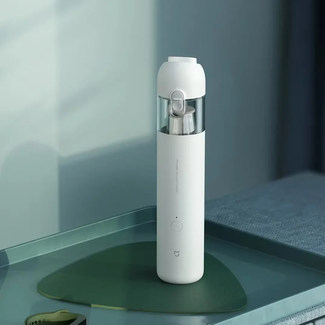 Xiaomi Mijia Mini Vacuum Cleaner, 13000Pa Portable Wireless One-Button Start 88000RPM Brushless Motor with Multi Nozzles for Car