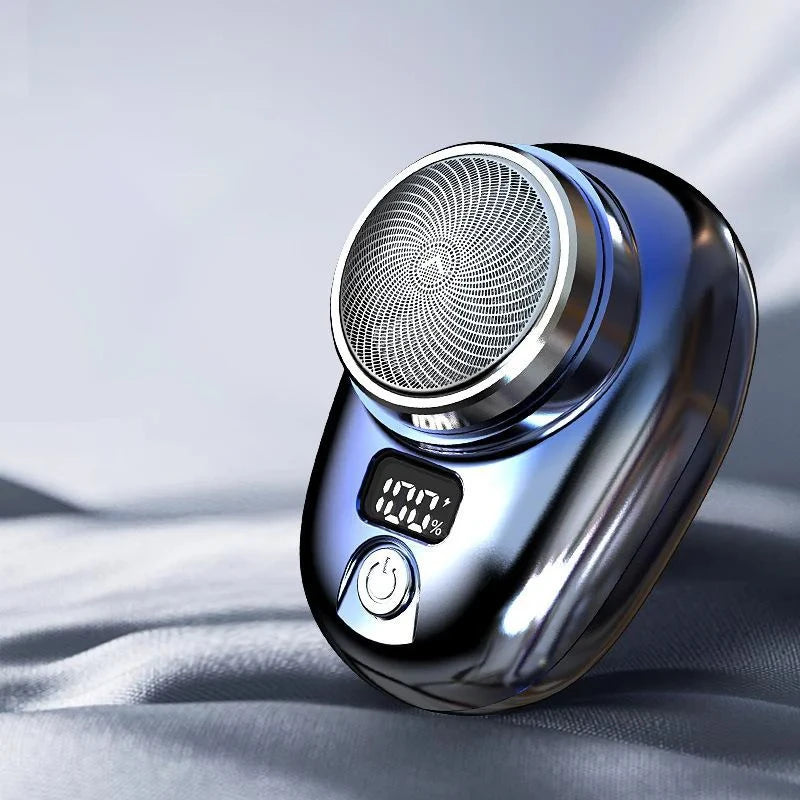 Wet-Dry Use Dual Blade 90mins last USB Fast Rechargeable Mini Shaver Power Motor Travel Size for Men Women Painless Hair Removal