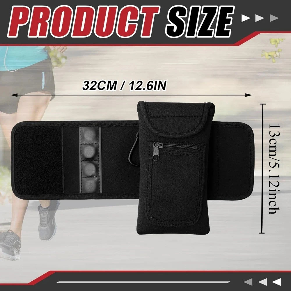 Magnetic Water Bottle Holder Water Bottle Holder Gym Accessories Water Bottle Holder with Key Pocket Mobile Phone SIM Card
