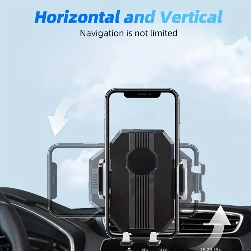 VIKEFON Car Phone Holder Stand Universal Dashboard Car Clip Mount GPS Bracket Sucker Mobile Phone Support in Car For All Phones