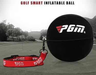 PGM Inflatable Golf Smart Ball Trainer Portable Swing Arm Corrector Posture Auxiliary Correction Training Aids Golf Accessories
