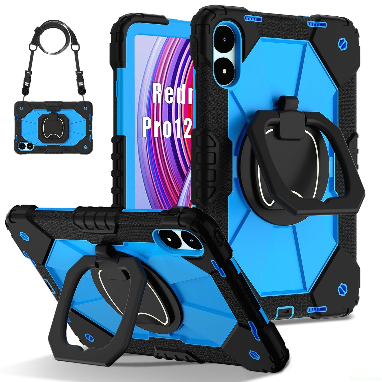 Kids Case For Redmi Pad Pro 12.1 inch 2024 5G Xiaomi Poco Pad 12.1 inch Generation tablet Stand Shockproof Cover pc tablet shell