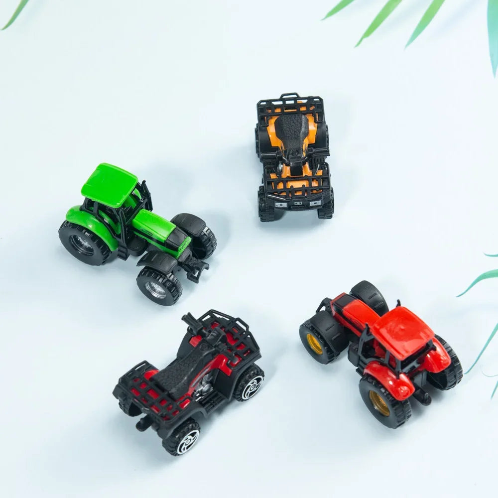 Kids Toy Car Mini Car Model Toys Simulation Motorcycle Utility Vehicle Plastic Diecasts Toy Boys Toys Car for Boy Children Gifts