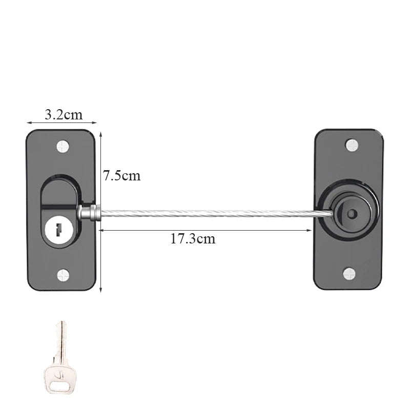 Password Baby Safety Door Window Lock Key for Children Kids Home Security Protection Baby Care Cabinet Refrigerator Locks Drawer