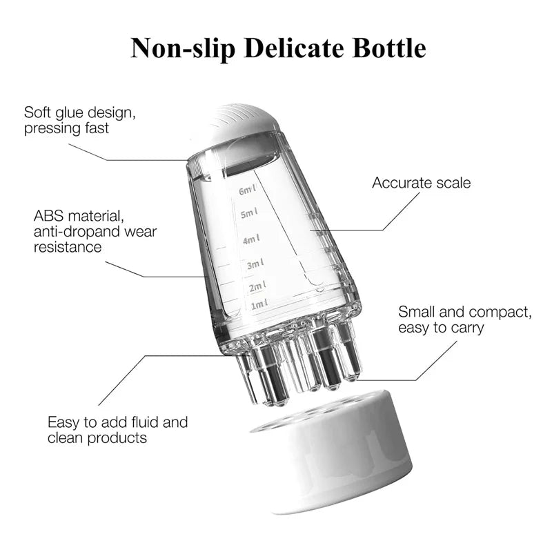 Scalp Applicator Comb Hair Scalp Oil Applicator Ball Root Comb Bottle Hair Growth Oil Applicator Bottle With Scalp Massager Comb