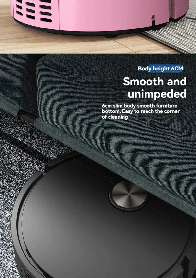 Xiaomi Mini Vacuum Cleaning Robot Smart Mopping Suction And Sweeping Integrated Fully Automatic Home Cleaning Sweeping Robot