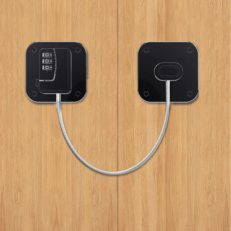 Baby Safety Password Lock Multi-Functional Door Window Kids Protection Locks Anti-Pinch Hand Drawer Refrigerator Cabinet Buckles