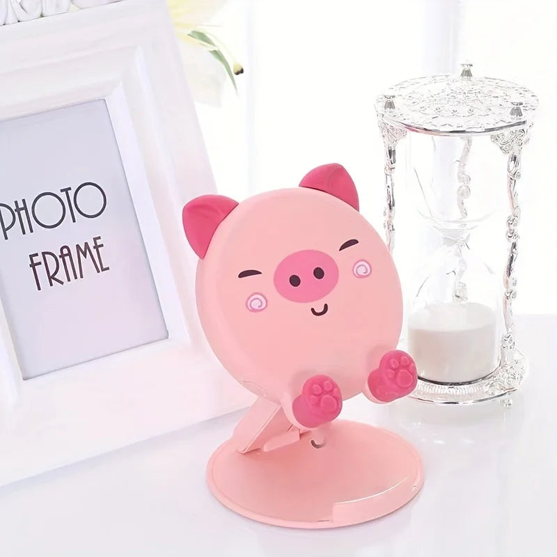 Foldable Mobile Phone Holder Desktop Cell Phone Stand Universal Adjustable Foldable Desktop Table Holder Stand For All Phone