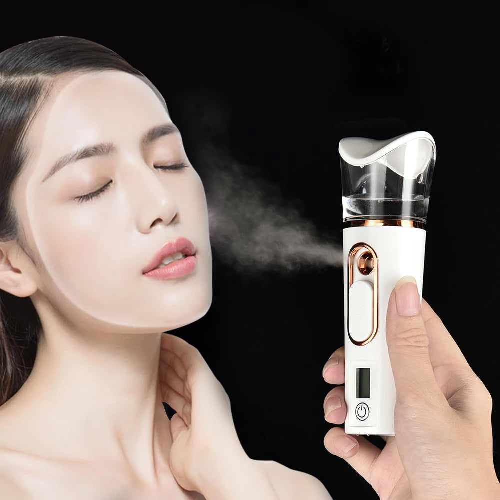 Hot Compress Blackhead Remover Vacuum Suction Acne Pore Cleaner Electric Nose Face Deep Cleansing Skin Care Device Birthday Gift