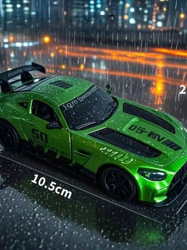 Boys Alloy Car Toy Realistic Racing Sports Car Pullback Function Model Vehicle Toy for Kids