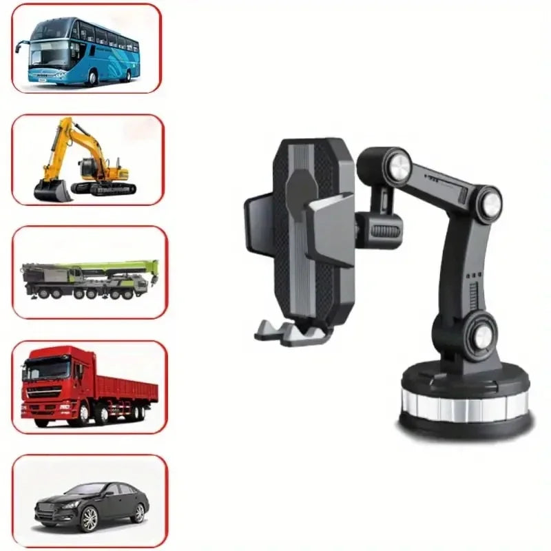 VIKEFON Car Phone Holder Stand Universal Dashboard Car Clip Mount GPS Bracket Sucker Mobile Phone Support in Car For All Phones
