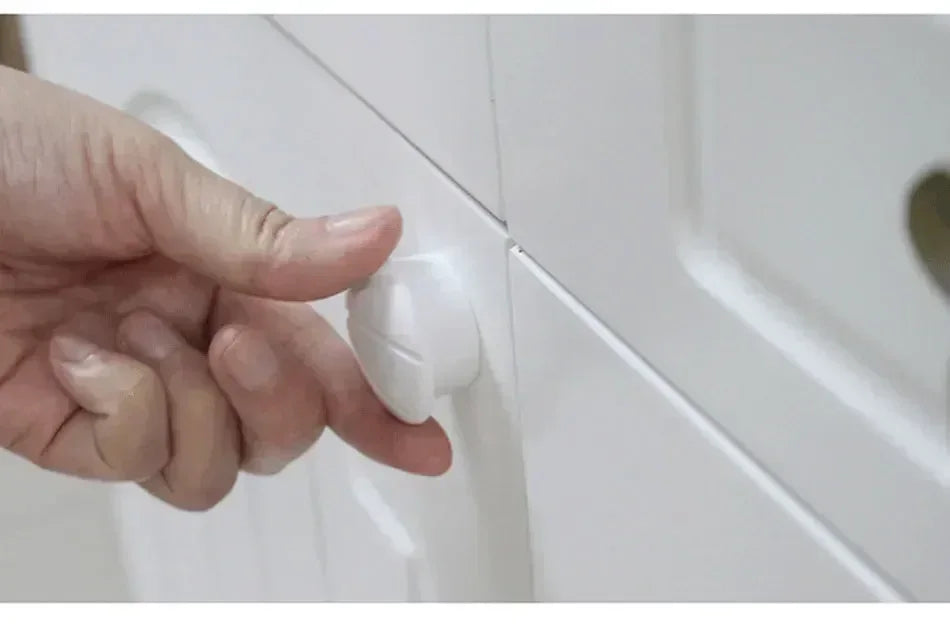 Child Safety Lock with Magnetic Keep Your Kids Safe Children's Lock Ideal Drawer Cabinet Door Safety for Toddler Baby Protection
