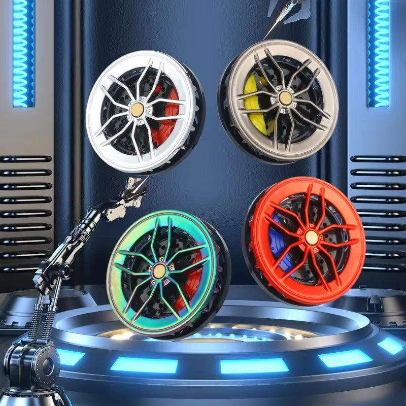 Rotatable Car Air Freshener Clip Auto Wheel Hub & Air Vent Fragrance Tire Fragrance Clips Decorative Car Accessories