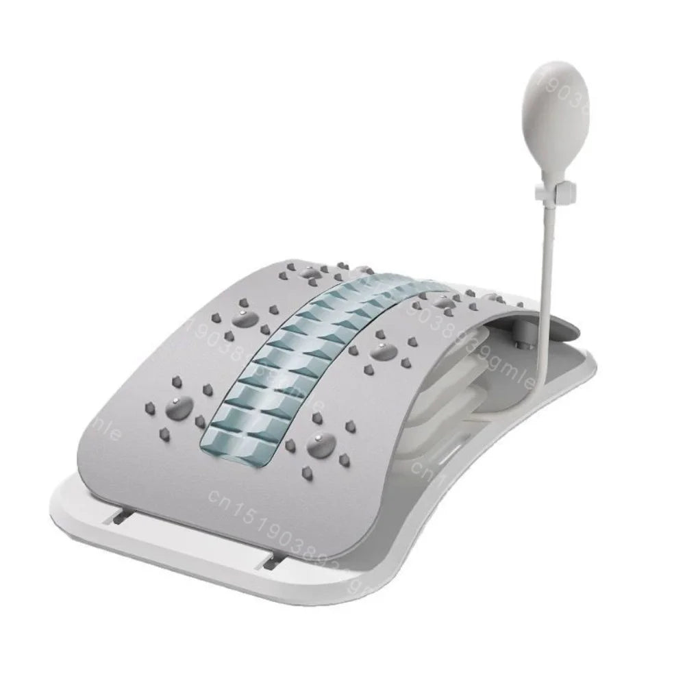 Adjustable Back Massager Airbag Waist Neck Support Massage Lumbar Cervical Muscle Relax Yoga Exercise Equipment Ergonomically